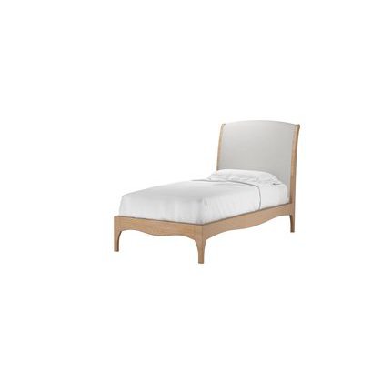 Emilia Single Bed in Alabaster Brushed Linen Cotton - sofa.com