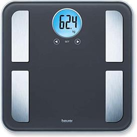 image-BF195 Glass Body Weight Analysis Bathroom Scales
