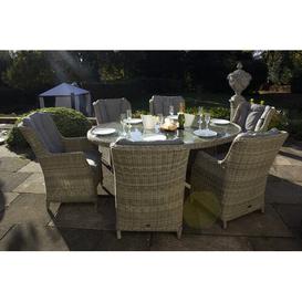 Swindon 6 Seater Dining Set with Cushions