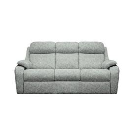G Plan - Kingsbury 3 Seater Fabric Power Battery Recliner Sofa with Power Headrests - Remco Duck Egg