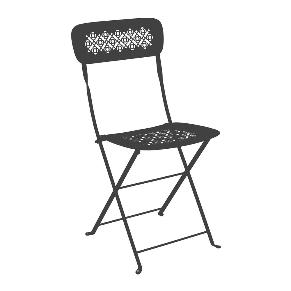Fermob - Lorette Folding Garden Chair - Anthracite