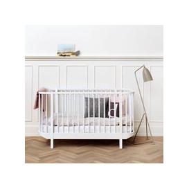 Oliver Furniture Baby & Toddler Luxury Wood Cot Bed - White