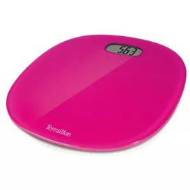 Terraillon Pink Slim & Curved Bathroom Scales