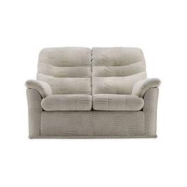 G Plan - Malvern 2 Seater Fabric Sofa with Power Recliner - Checkers Putty