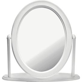 Argos Home Oval Dressing Table Mirror - White