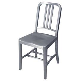 image-Navy Outdoor Chair - Aluminium by Emeco Metal