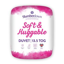Slumberdown Soft and Huggable 13.5 Tog Duvet - Double by Argos ...