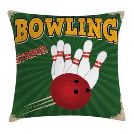 image-Lilly-Mai Bowling Strike Outdoor Cushion Cover