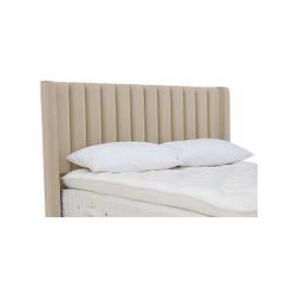 Harrison Spinks - Willow Floor Standing Winged Headboard - Small Double - Seven Ivory