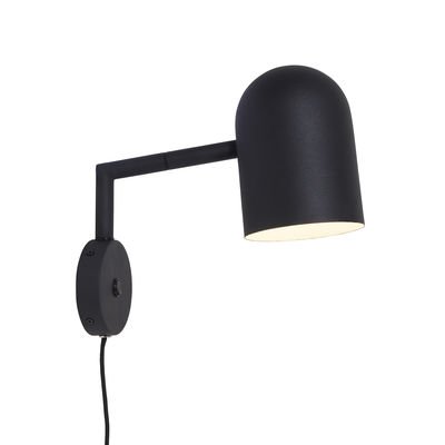 Marseille Wall light with plug - / Adjustable reading lamp by It's about Romi Black