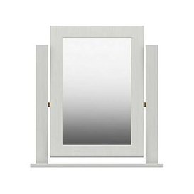 London Bedrooms - Fenchurch Dressing Table Mirror - White