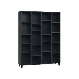 Vox Simple Customisable Wide Bookcase - Black