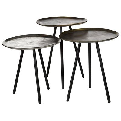 Skippy Nested tables - Set of 3 by Pols Potten Gold