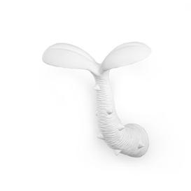 image-Sprout Small Hook - / H 18 cm - Resin by Seletti White