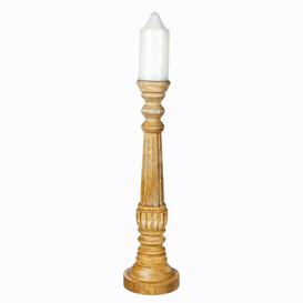 image-Wooden Candlestick
