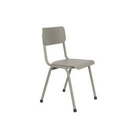 Zuiver Pair of Back to School Garden Chairs - White