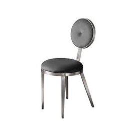 Ravello Dining Chair Silver - Smoke