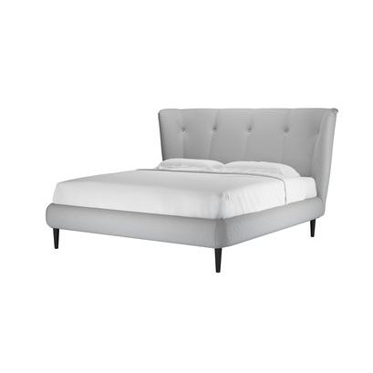 Audrey Super King Bed in Graphite Smart Cotton - sofa.com