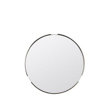 Gallery Fitzroy Round Mirror - Silver