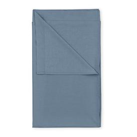 Pure Cotton Flat Sheet Denim Blue