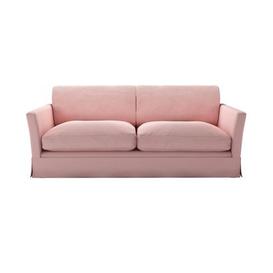 Otto 3 Seat Sofa Bed in Rhubarb Smart Cotton - sofa.com