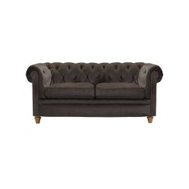 Alexander and James - New England Newport 2 Seater Fabric Sofa - Brown