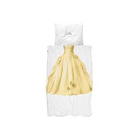 image-Snurk Childrens Princess Duvet Bedding Set in Yellow