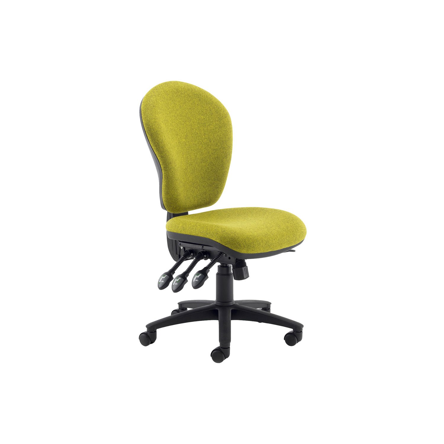 Selle Ergonomic Operator Chair, Black/Period