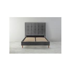 image-Hopper 6' Super King Bed Frame in Eggshell Grey