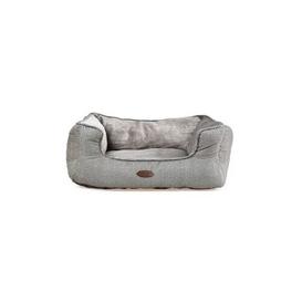 Wensum Plush Soft Pet Bed Grey Small