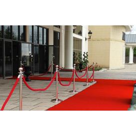 Red Carpet Runner Wedding Party Event - Cut to Measure - Sunny Red - 1ft