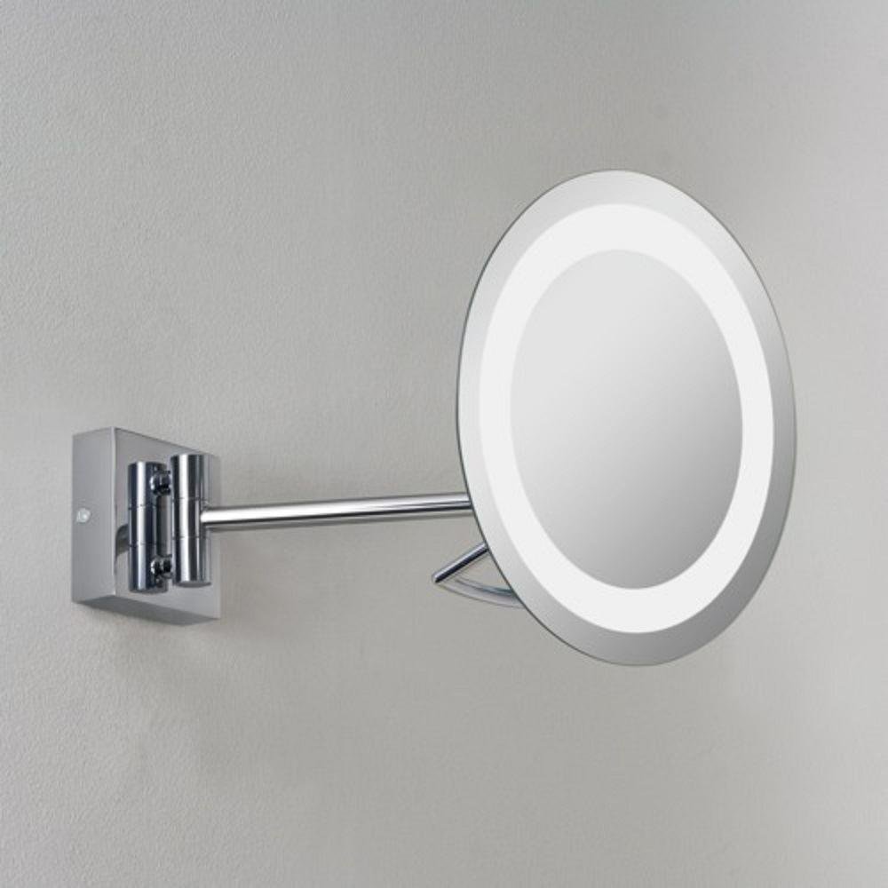 Astro 1097002 Gena Plus magnifying swing-arm illuminated bathroom mirror, IP44