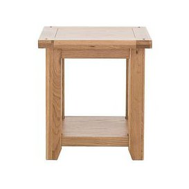 Furnitureland - California Solid Oak Lamp Table