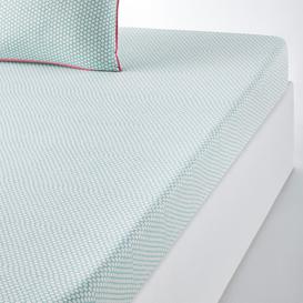 image-Duo Cotton Percale 180 Thread Count Fitted Sheet