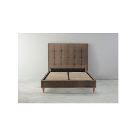 Hopper 6' Super King Bed Frame in Saddle Brown