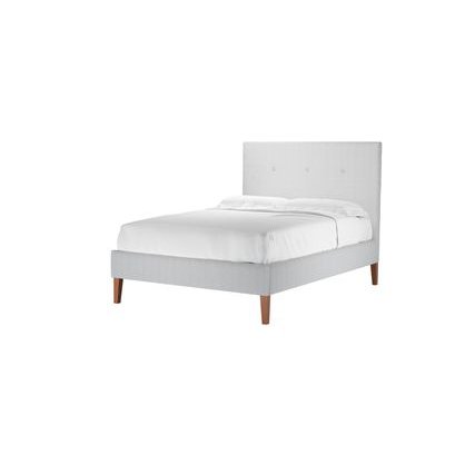 Avery 130cm Double Bed in Pumice House Herringbone Weave - sofa.com