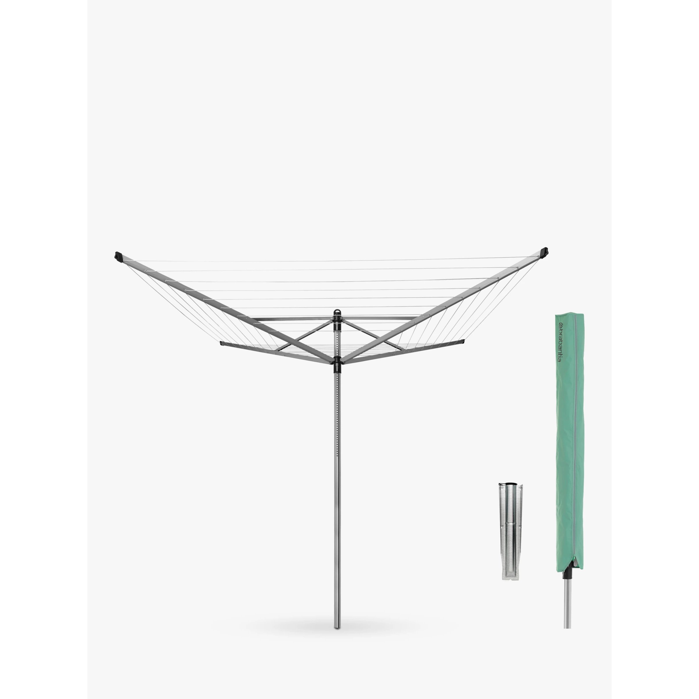 Brabantia LiftOMatic Rotary Clothes Outdoor Airer Washing Line with