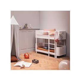 Oliver Furniture Wood Mini+ Kids Low Bunk Bed in White