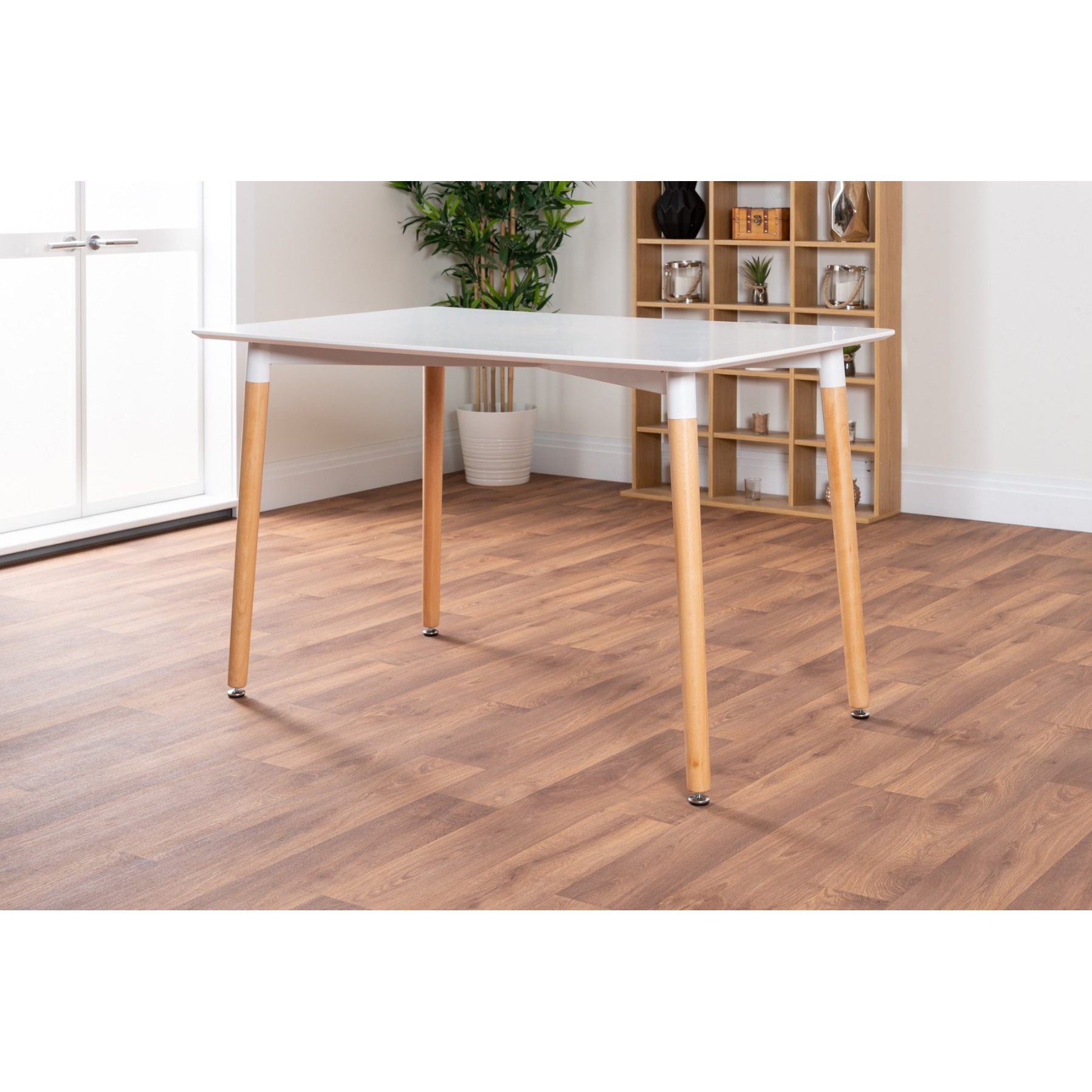 Scandinavian Wooden Dining Table - Furniturebox