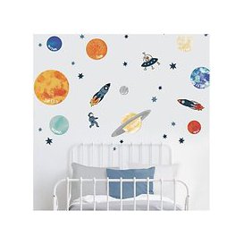 John Lewis Outer Space Wall Stickers, Multi