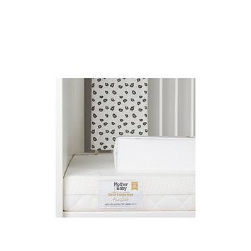Mother&Baby First Gold Anti-Allergy Foam Cot Mattress, White