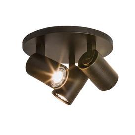 Ascoli Triple Round Ceiling light - / 3 adjustable spotlights - Ø 22 cm by Astro Lighting Metal
