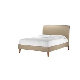 Thea King Bed in Coconut Soft Leather - sofa.com