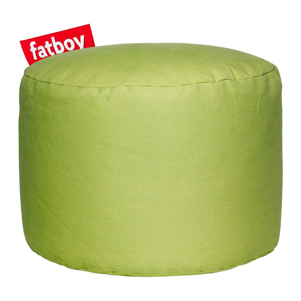 Fatboy - The Point Stonewashed Pouf - Lime Green