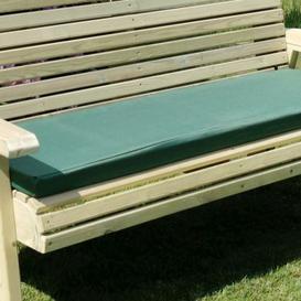 Green Garden 3 Seat Bench Cushion For Timber Croft Benches