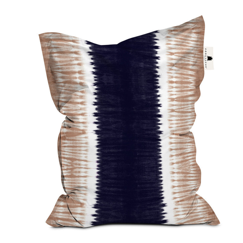 PODEVACHE Ride Or Dye Outdoor Bean Bag Navy/Nude by Amara Living