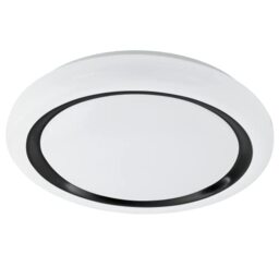 EGLO LED ceiling spot Capasso, minimalist ceiling light fitting, round ...