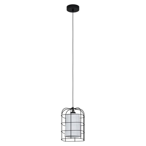 EGLO Staande lamp BITTAMS zwart / l26 x h148,5 x b19 cm