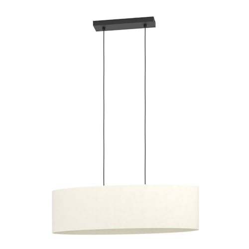 Eglo Pendant Lighting Febres, Hanging lamp Above Dining Table, Oval ...