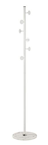 Porte-Manteau HAKU Anthracite Métal Style Art Déco - H 180 Cm X 46 Cm